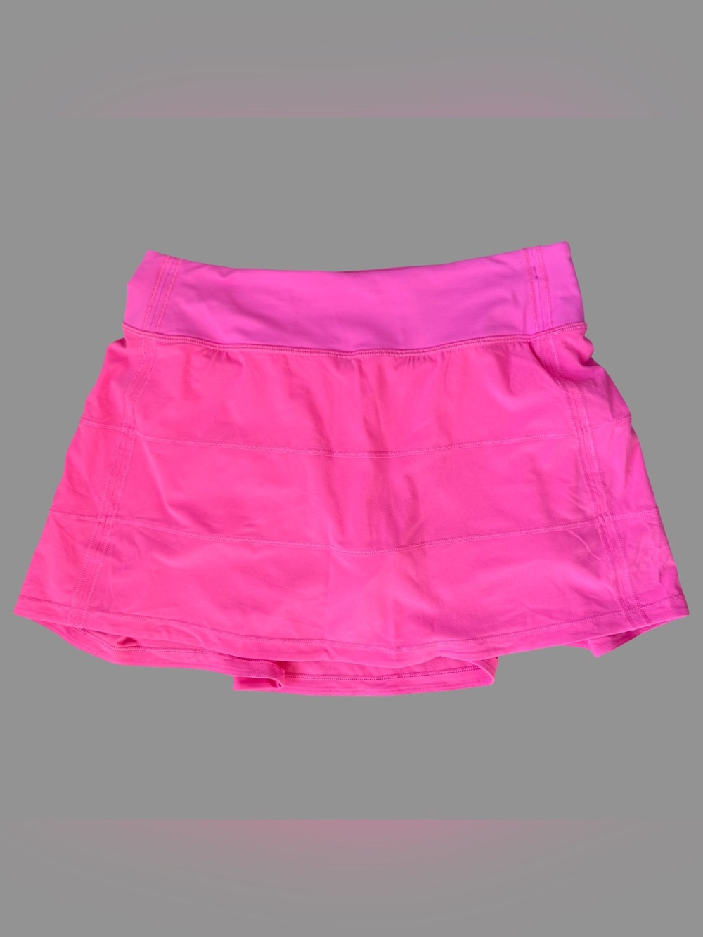 Lululemon Hot Pink High Waist Tennis Shorts Lined Skirt 4 Tall